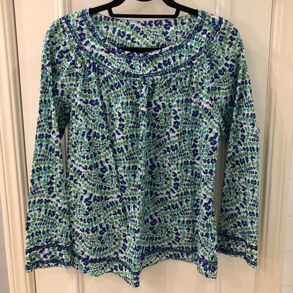 Vineyard Vines Green & Blue Tunic - Picture 2 of 6